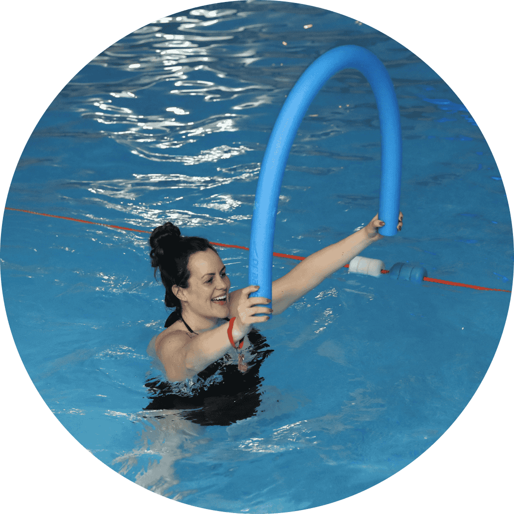 Aquanatal yoga for pregnant women at Dolphin Babies in Rochdale